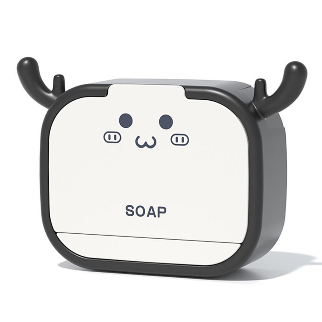 Case Soap Box Dust-proof Prevent Water Buildup With Hooks 16.5*4.5*11.6cm/ 29*4.5*11.6cm For Shower Room / Bathroom