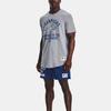Under Armour T Shirt Men's Steel Heather Light Gray 1376897-035