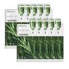 MEDIHEAL OFFICIAL Tea Tree Essential Mask, 10 Sheets, Korean-style Mask for Sensitive Skin, Anti-irritation Care, Rich In Serum, Moisturizing Skin Car