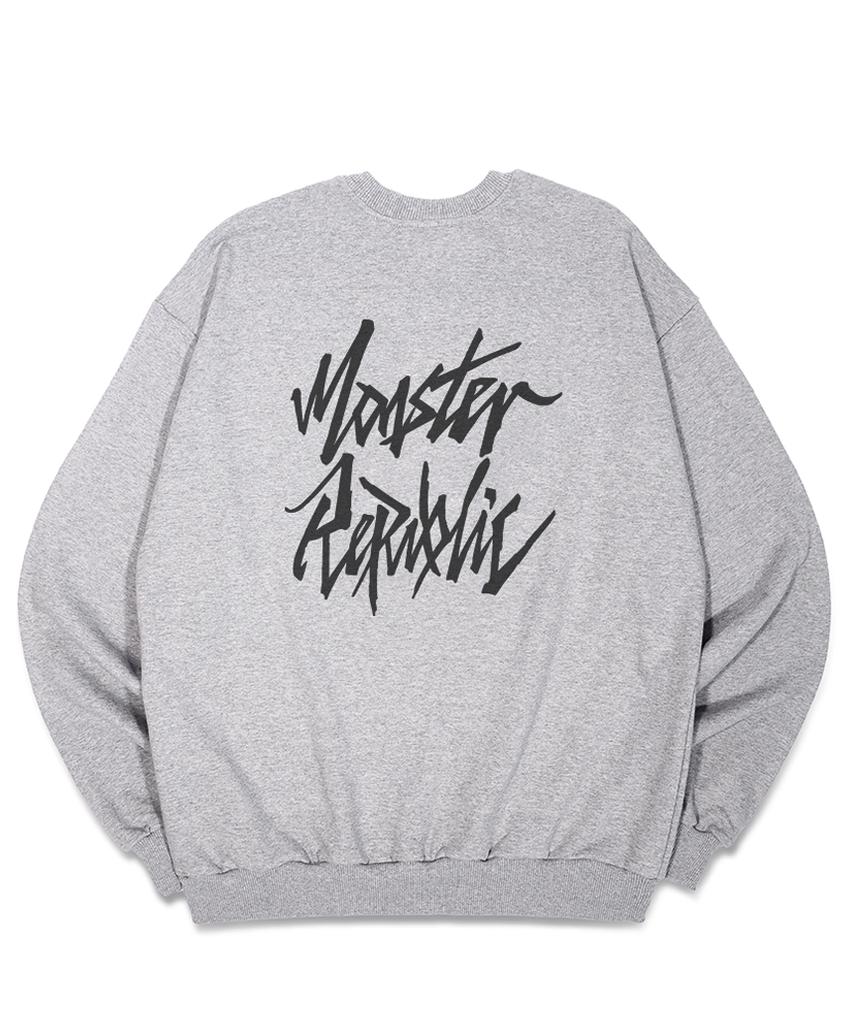 MONSTER REPUBLIC Movement Logo Sweatshirt 3 Colors (Type A)