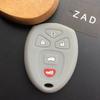 ZAD Silicone Rubber Car Key Cover Case For GMC for Buick Enclave LaCrosse for Chevrolet Impala Suburban 1500 Pontiac Remote Key