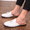 Neue Herren Weiße Schwarze Halbschuhe Fahrschuhe Herren Quasten Lässige Pantoletten Mokassins Atmungsaktive Slipper Zapatos Hombre
