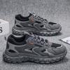 Shoes spring mesh breathable wear-resistant casual shoes non-slip running sports shoes trendy tire sole men's shoes