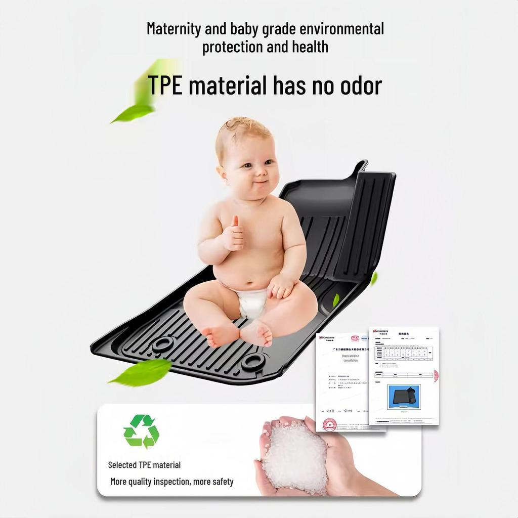 2024 Leapmotor C10 RHD Waterproof TPE Car Floor Mats