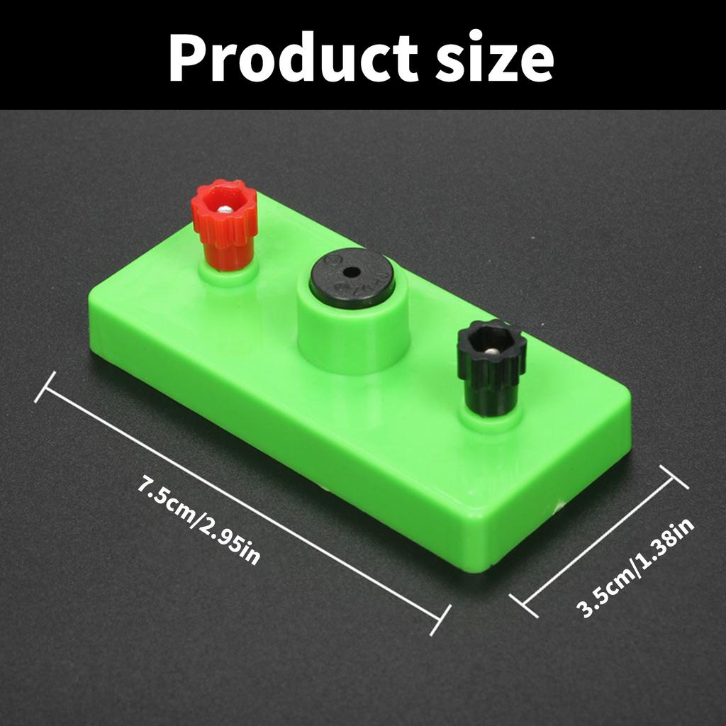 Buzzer 3V Physical Electricity Experiment Equipment STEM Toy Science Experiment Kits for Junior High School