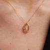 European & American Spanish Zircon Alphabet Necklace - Stylish Clavicle Chain Pendant