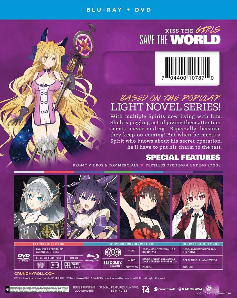 DATE A LIVE The Complete Season IV