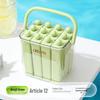 Summer Popsicle Mold: Easy-Release, Food-Grade Ice Stick Tray for Homemade Treats