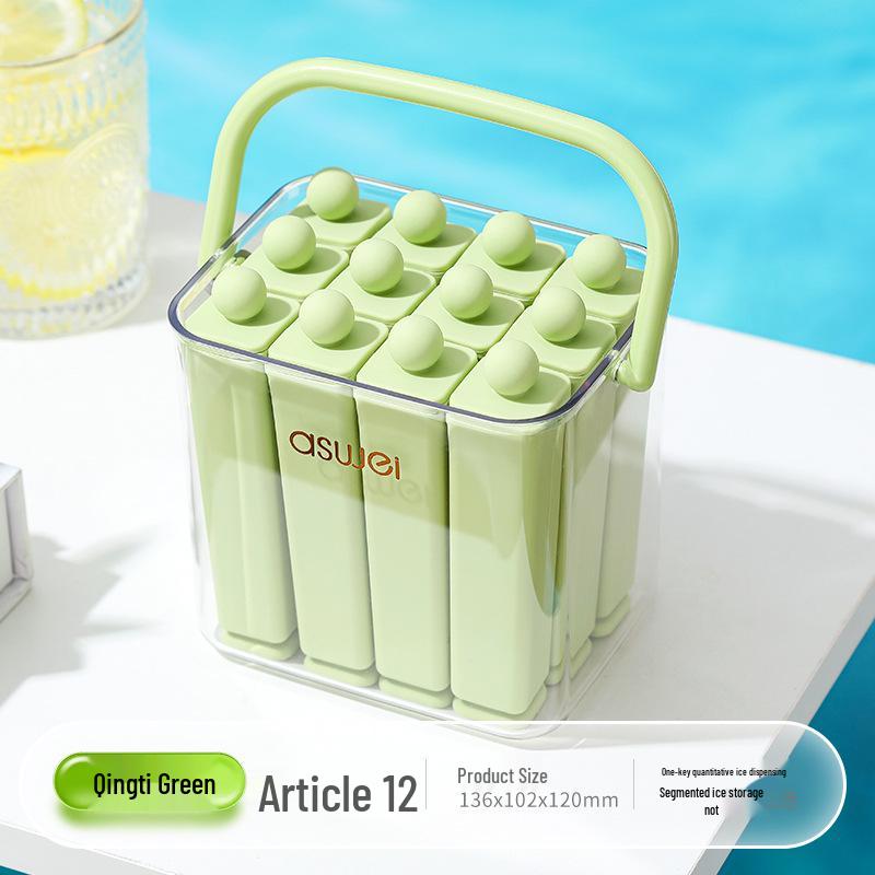 Summer Popsicle Mold: Easy-Release, Food-Grade Ice Stick Tray for Homemade Treats