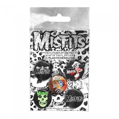 Sada odznaků Misfits Logo (Balení po 5)