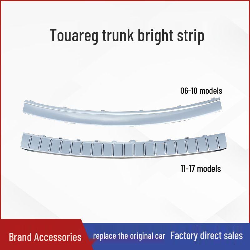 Trunk Guard Plate & Rear Bumper Strip for Touareg Models 11, 12, 17, 03, 07, 08, 10