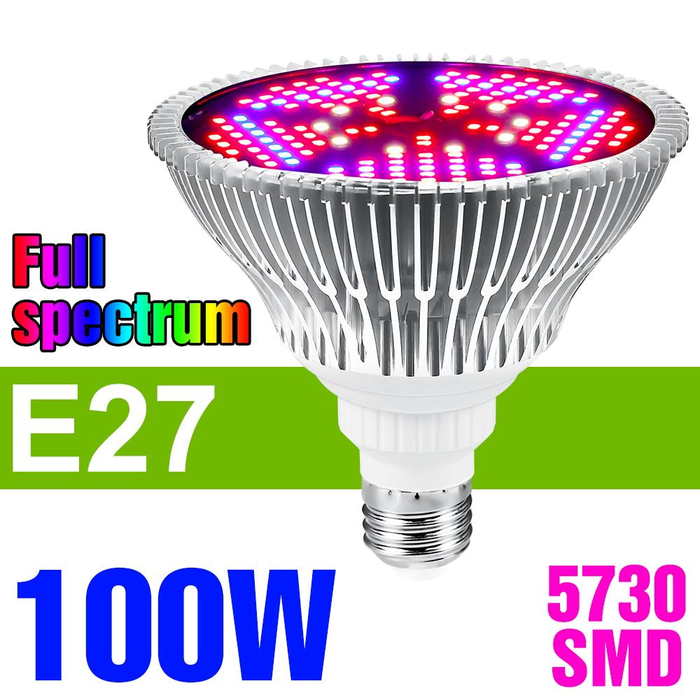 150W E27 LED Pflanzenwachstumslampe Vollspektrum E14 Gemüsekeimlinge Blühende Fruchtbildung Kultivierung Hydroponik Wachstumsleuchte