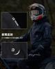 RIDEIRON Motorcycle Cycling Rainwear Top and Perfect for Mountain and Rainy Breathable and Includes Storage Bag Men's Raincoat, Raincoat, Set,