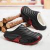 Men Warm Winter Cotton Shoes Women Warm Fur Home Slippers EVA Non-Slip Plush Slippers Indoor Couple Thick Sole Footwear Slides