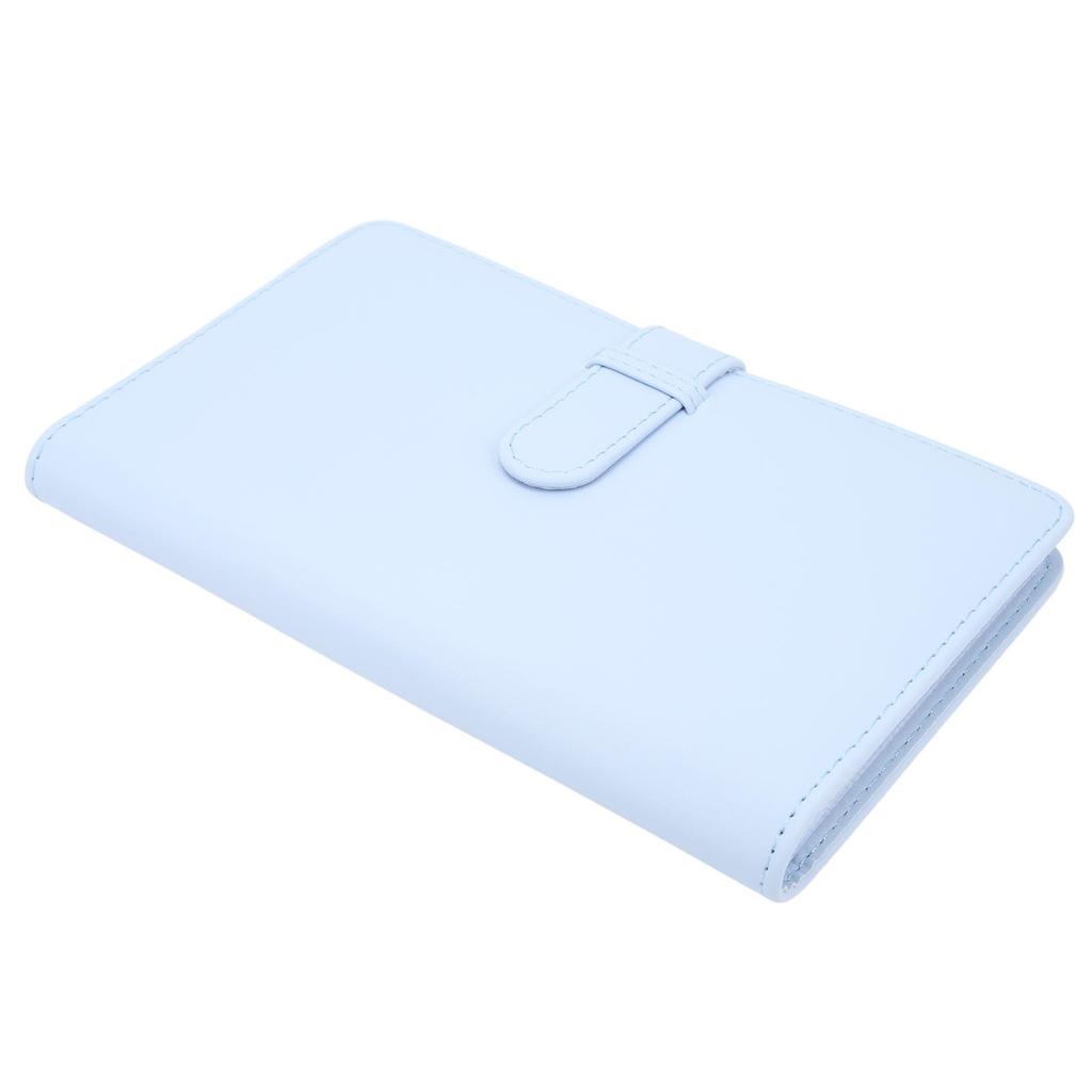 3 Inch 108 Pockets Photo Album PU Leather Mini Photo Album for Movie Tickets Business Cards