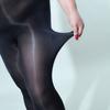 Plus Size Stockings For Women 6d Thin Oil Shiny Smooth Open Crotch Pantyhose 150kg Ultra Elastic Transparent Seamless Sockings
