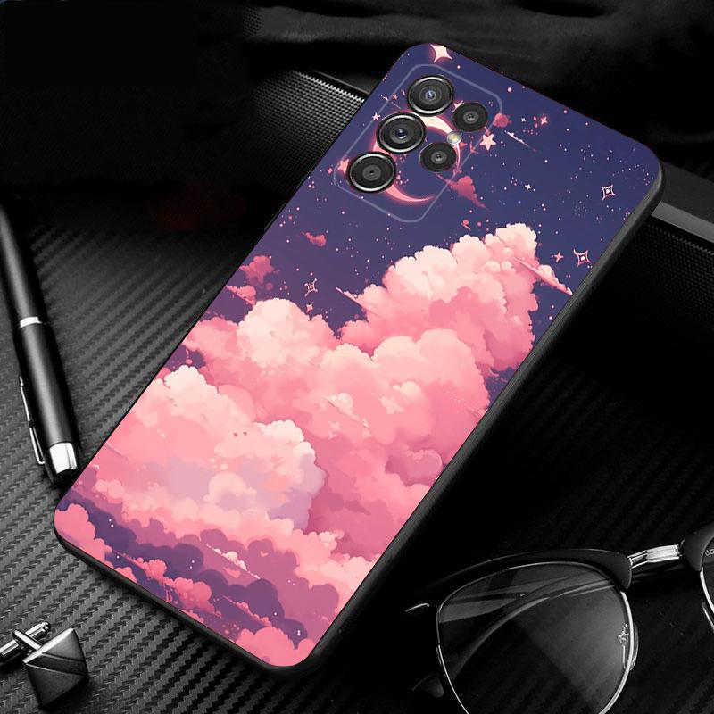 Sceneary Landscape Moon Phone Case For Samsung A52S A21S A33 A23 A13 A14 A32 A52 A53 A54 A51 A71 A15