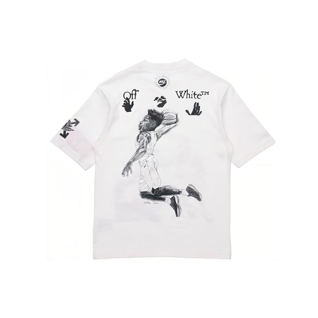OFF WHITE X Jordan Mj T-shirt Aziatische maten DB4301-100