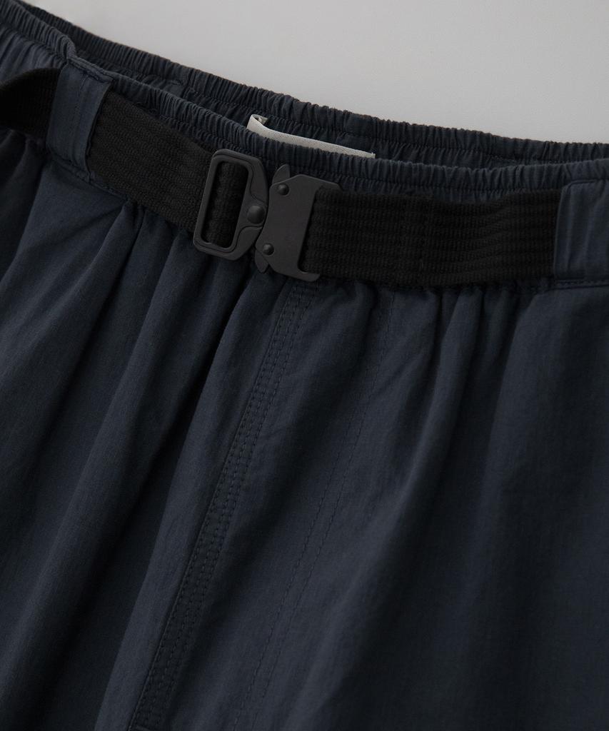 PUBLICFIGURE Cotton Ripstop Half Pants_Navy
