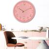 Round Electronic Color Clock Silent Wall Hanging Clock Minimalist Nordic Wall Clock  Living Bedroom