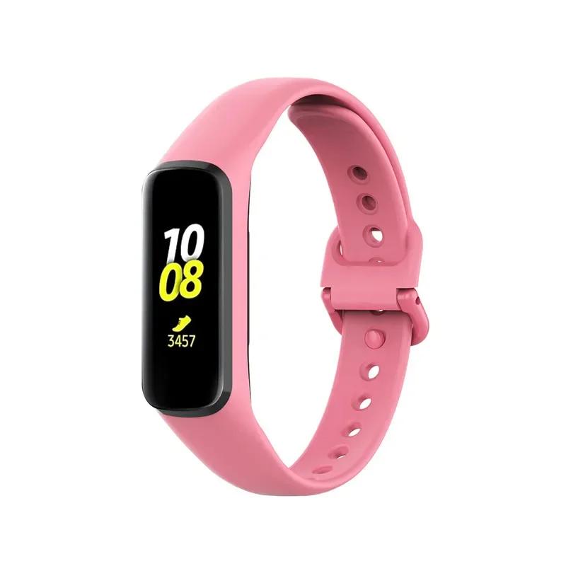 Sport Silicone Strap For Samsung Galaxy Fit 2 SM-R220 band SmartWatch Replacement Bracelet correa For Galaxy Fit2 Accessories