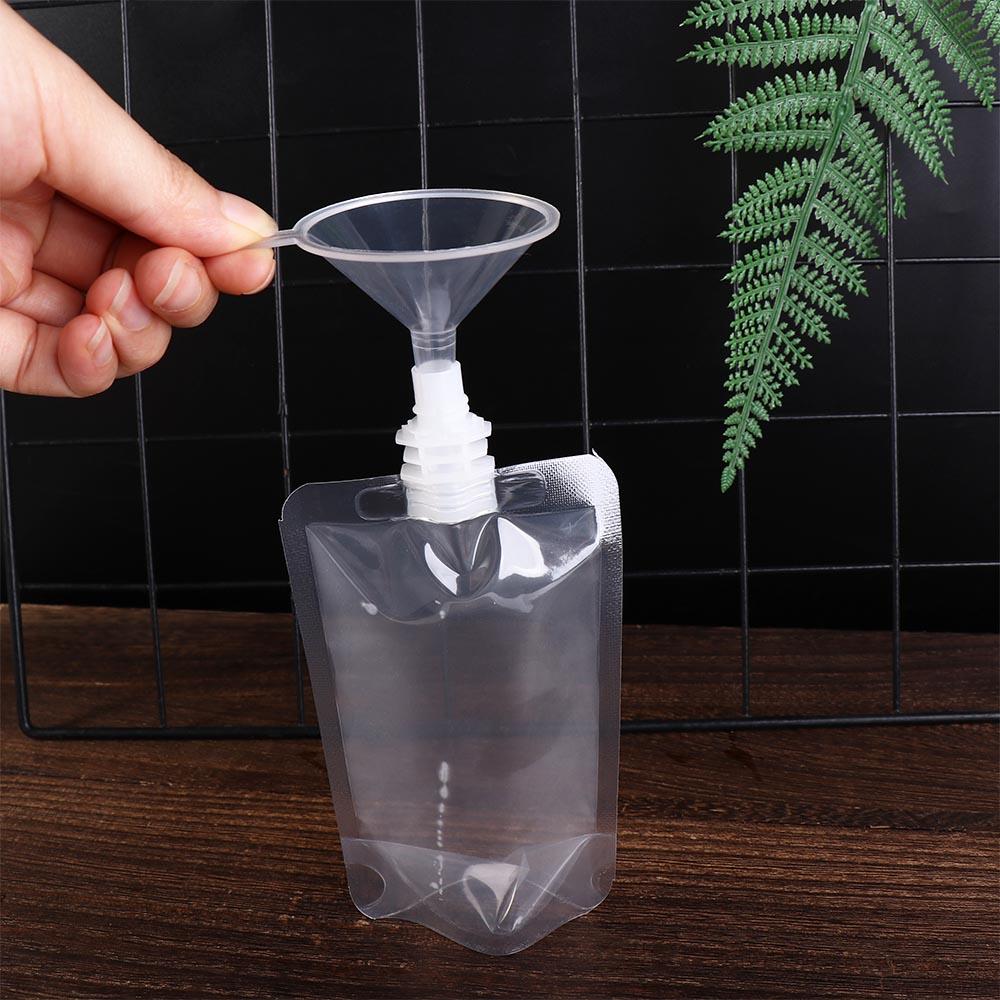 for Travel Party Leak Proof Plastic Juice Pouches Liquid Containers Soybean Milk Drink Pouch