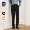 HLA Men's Fleece-Lined Straight Leg Casual Pants