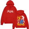 Rapper Trueno Album Tour 2026 Graphic Print Hoodie Unisex Fashion Pullover Long Sleeves Casual Oversized Hip-hop Sweatshirts