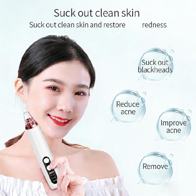 Professional Blackhead Suction Remover Tool With Visible Cleaning Process And Safe ABS Construction