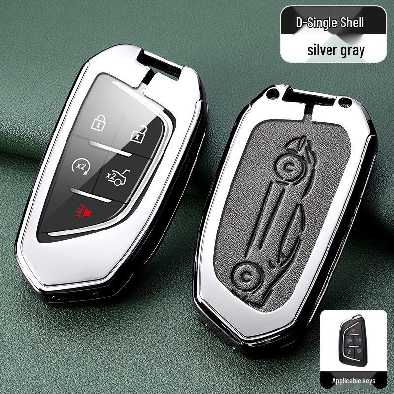 Cadillac XT5, CT5, XT4, XT6, CT6, XTS, ATSL, CT4 Premium Metal Key Cover