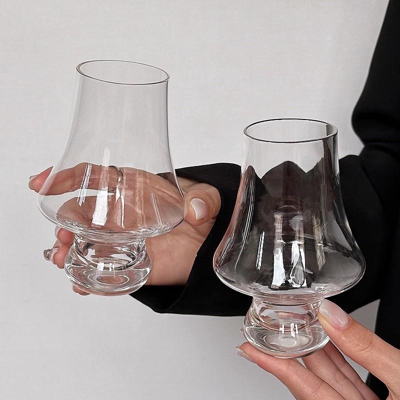Glass Cups Wine Cocktail Glass Bottle Tulip Wine  Glass Cups Creative Diamond Shaped Vintage Relief Cup Drinking Tools vasos
