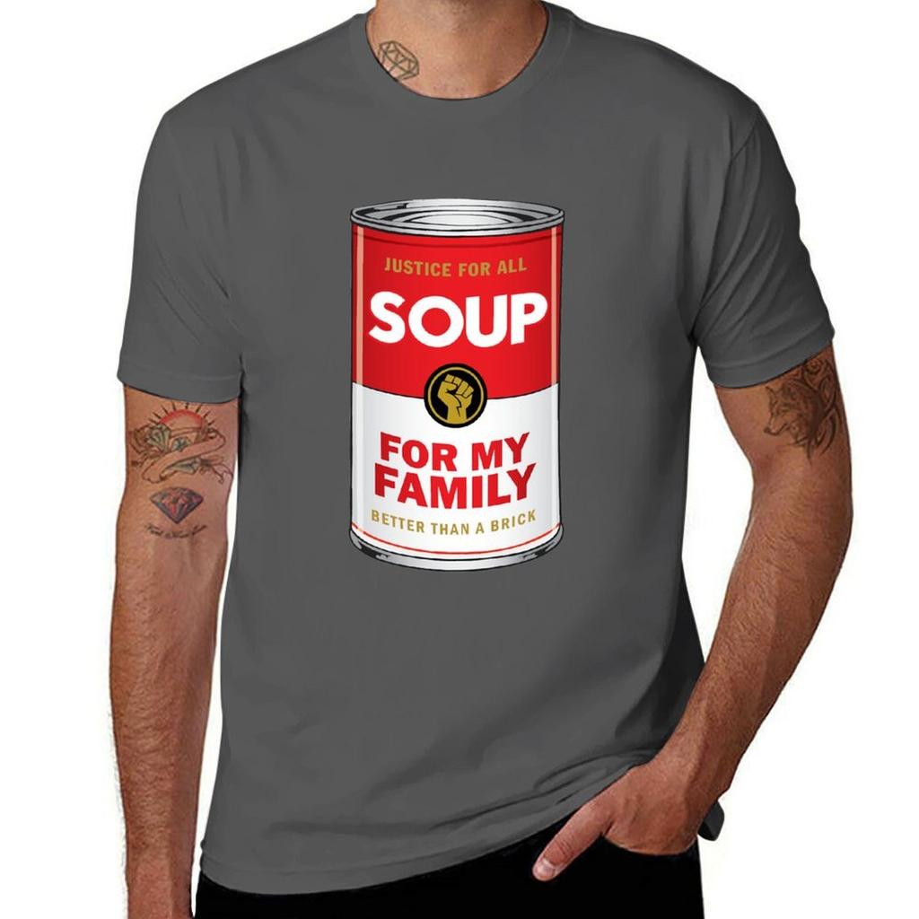 Soup For My Family Tshirt Big Size Loose Fit Tee Shirt