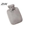 Period Pain Relief Hot Water Bag PVC Bottle with Plush Cover, 1000/2000ML Leakproof Bag, Reusable Cold Compress Pouch for Shoulder, Back, Hand, Legs,