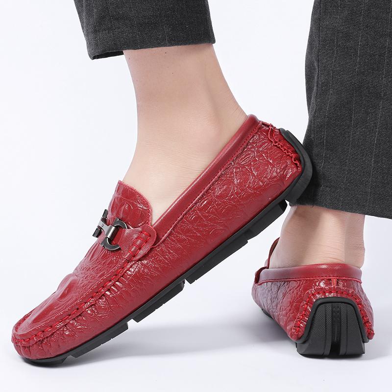 Мужская повседневная обувь из натуральной кожи — фото 4