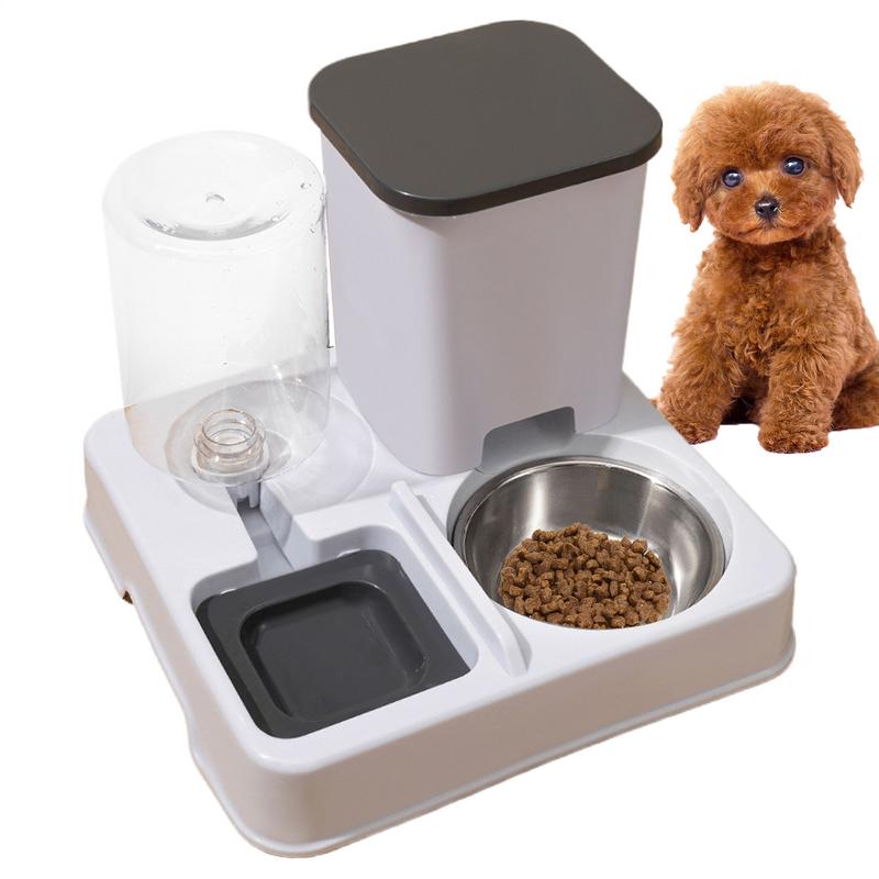 2 In 1 Automatic Pet Feeder Cat Feeder And Water Dispenser Pet Food And GravityAnd Waterer