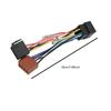 16 Pin Car Stereo Radio ISO Cable Adapter For VW ISO Female To ISO Male Plug Connector Wiring Harness Automobile Accessories
