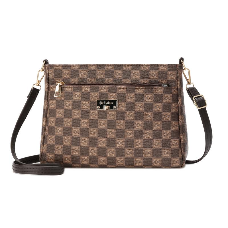 Women's Bag Large Capacity Mom Bag Fashion Printed Women's Shoulder Bag Middle-aged Diagonal Straddle Bag