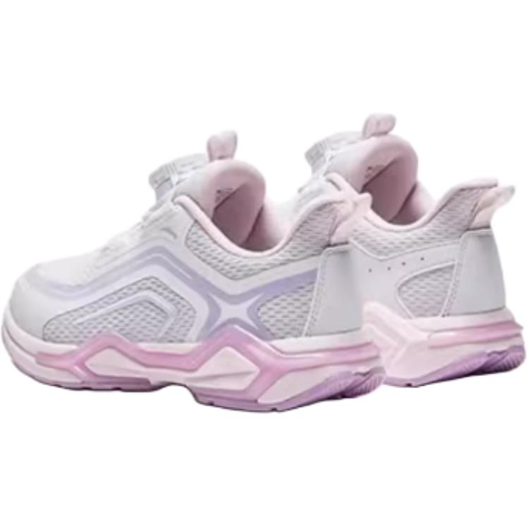 Anta Kids Bow Speed Comfortable Non-Slip Wear-Resistant Low-Top Running Shoes Kids Sneaker White 322449907-3