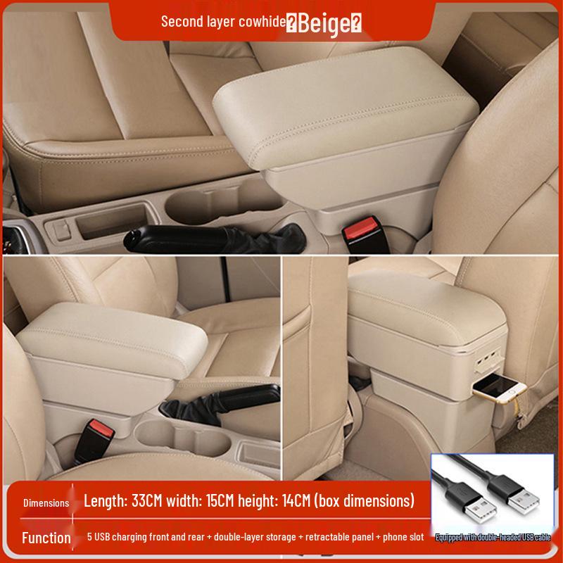 Compatible Armrest Box for 2021 Honda Fit Fourth Gen LIFE 24.