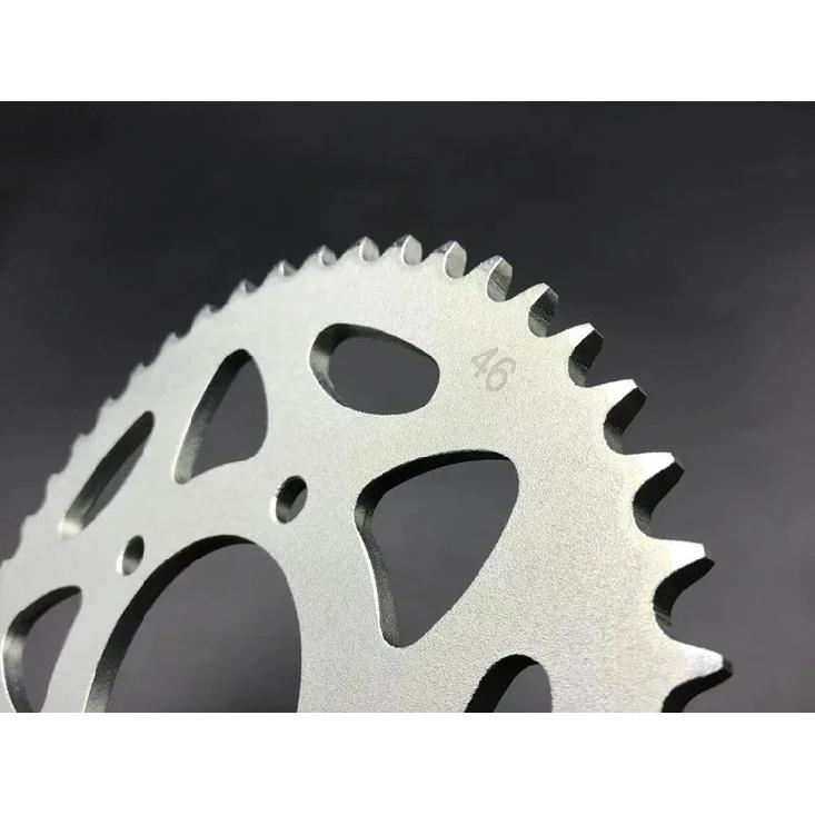 Motorcycle 42T 44T 43T 46T Rear Sprocket Kit Steel Aluminum Composite For Benelli BJ600 BJ600GS-A BN600 TNT600 TRK502C TNT300