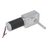 Worm Gear Motor DC Self Locking Mini Speed Reduction Electric Gear Box Reducer EngineDC12V 80RPM