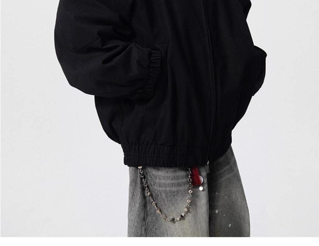 Men's American Hipster Two-Piece Cotton-Padded Jacket: Winter Hooded Streetwear Coat