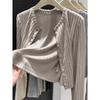 European American Fashion Simple Long-sleeved Wool Sweater Women's Clothing Autumn  Winter