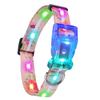 LED Dog Pet Collars Luminous Necklace Buckle IP68 Waterproof Rechargeable Martingale Dog Hunting Stuff for Big Breed Reflective