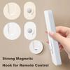 1/4Pcs Strong Magnetic Hooks Home Office Wall-Mounted Remote Control Magnet Holder Keys Anti-Lost Hanging Hanger Organizer Hook