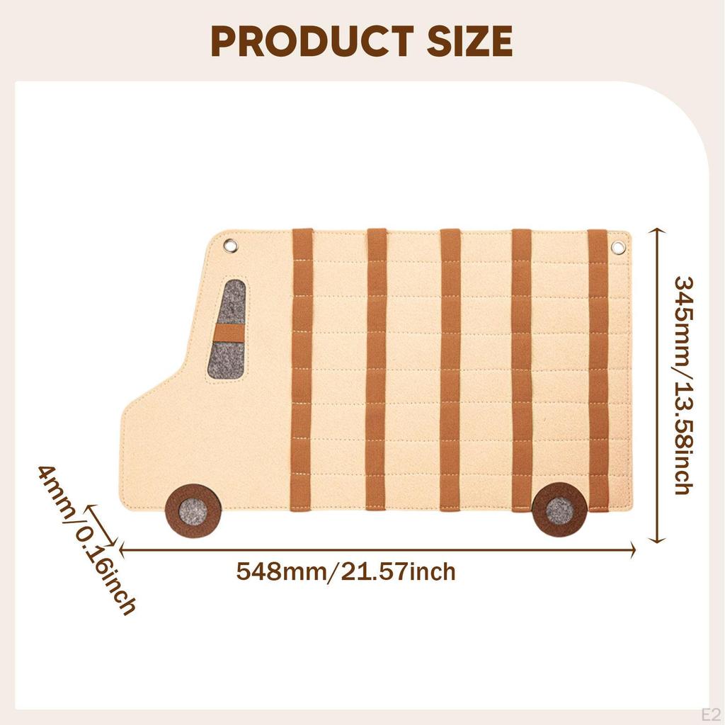 Hanging Storage Organizer Display Case Novelty Easy to Use Practical Holds up 40 Small Toy Cars