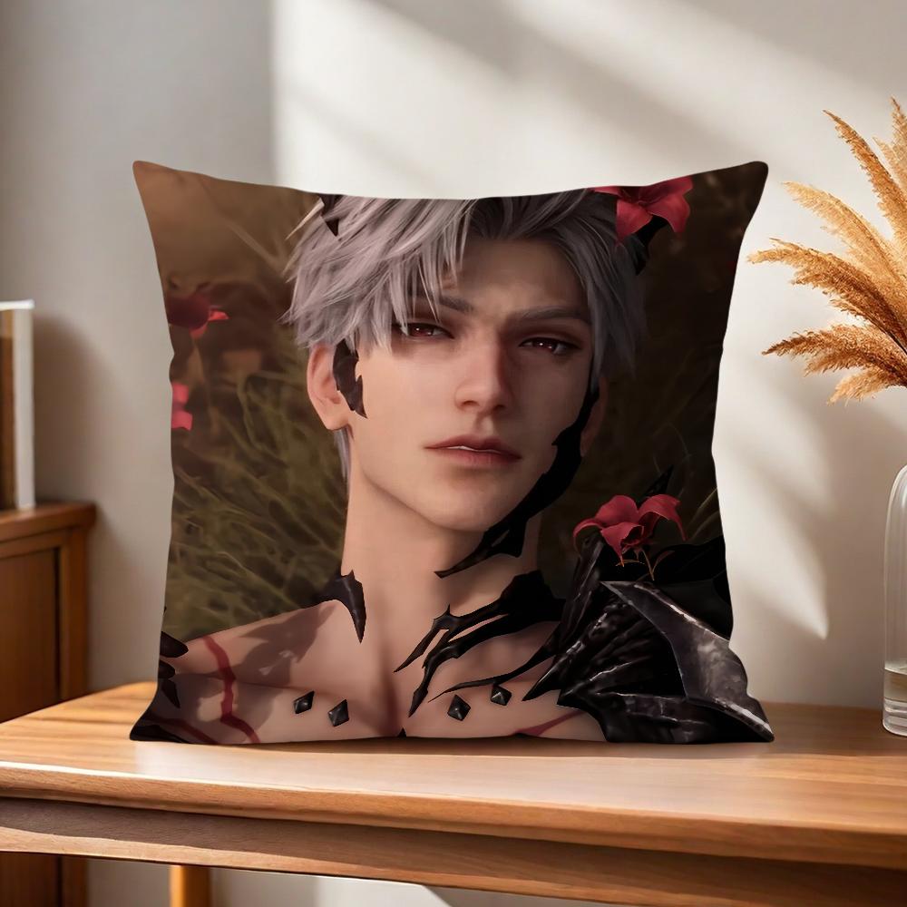 Game Love and Deepspace  Sylus New Card Comfortable Soft Pillow Case for Sofa Room Home Office Decor and Protective Covers