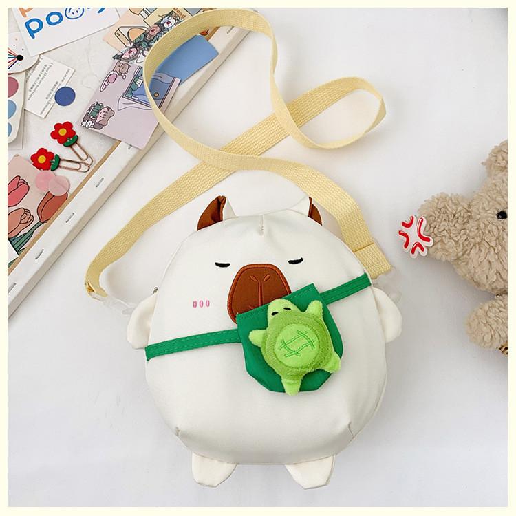 Husky Cute Penguinturtle Dolphin Cartoon Animal Shaped Children Bag Canvas