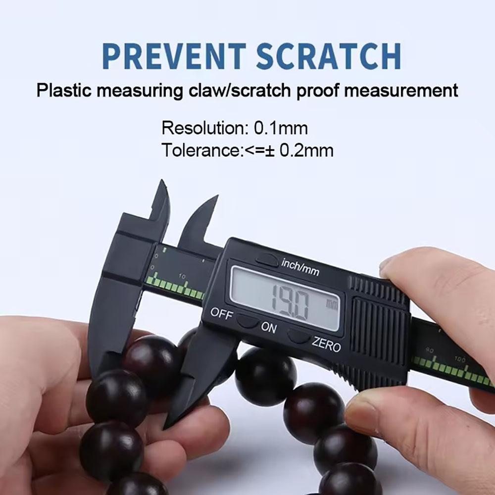 Electronic Digital Calibrator 150mm, Vernier Calibrator with Carbon Fiber Sphere, Micrometer, Measuring Tool, Digital Ruler