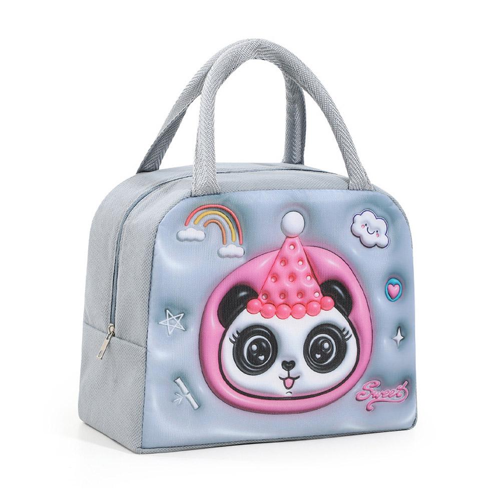 Thermal Insulated Bag Children School Lunch Box Bags Picnic Bag For Students Unisex Portable Food Storage Student Lunch Bag